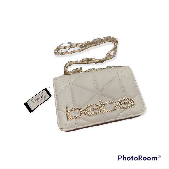 Bebe ZAZA FLAP WHITE CROSSBODY Retail: $89.00 - Picture 3 of 14